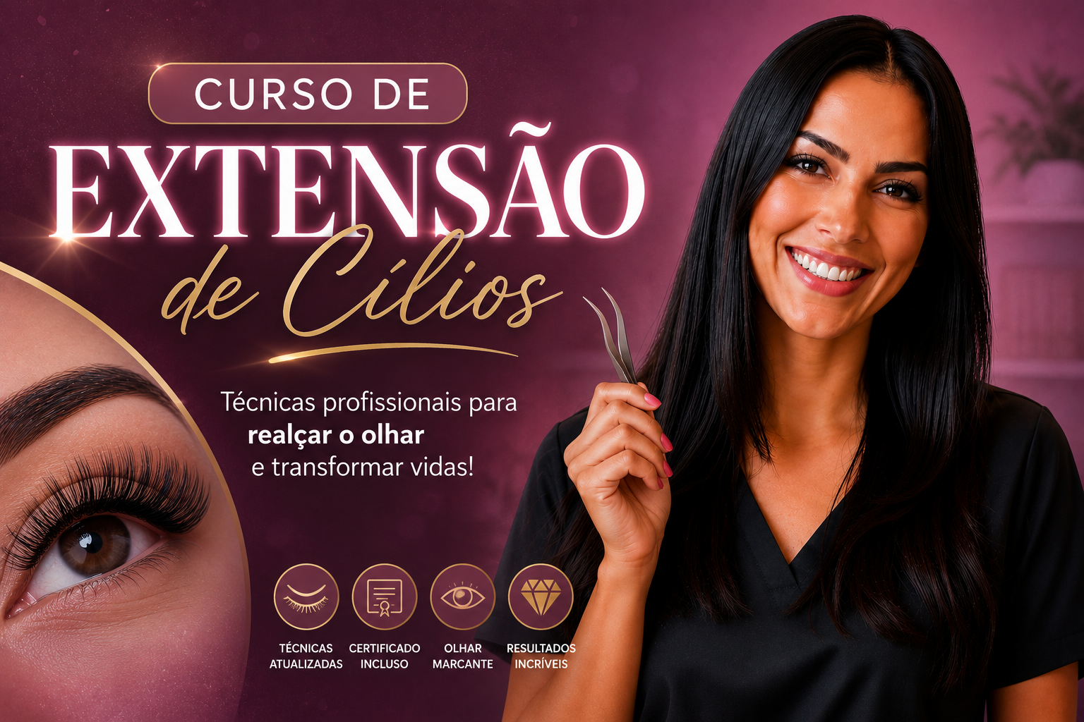 Extensão de Cílios